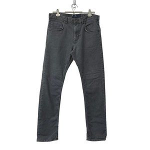 Patagonia Gray Iron Clad Organic Cotton Straight Leg Mens Jeans Size 34 X 32
